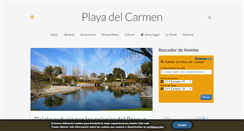 Desktop Screenshot of playadelcarmens.com